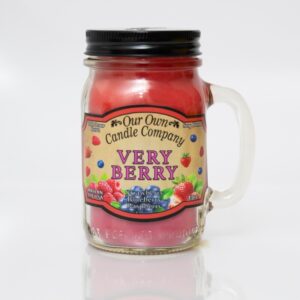 VERY BERRY TRPLE LARGE MASON JAR
