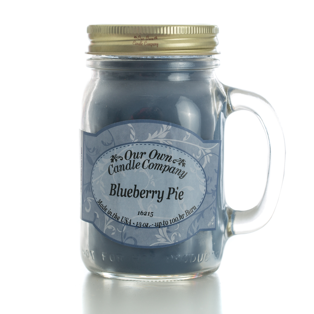 BLUEBERRY PIE LARGE MASON JAR AA Distributors