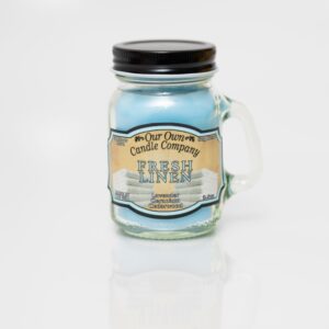 FRESH LINEN MINI MASON JAR
