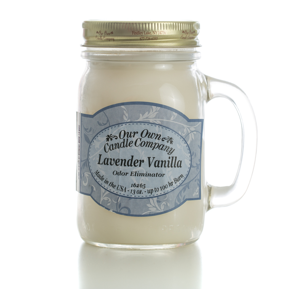 LAVENDER VANILLA LARGE MASON JAR AA Distributors