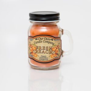 FRESH PEACH MINI MASON JAR