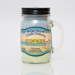 SUMMER VACATION TRIPLE LARGE MASON JAR
