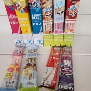 Milk and Water Straws